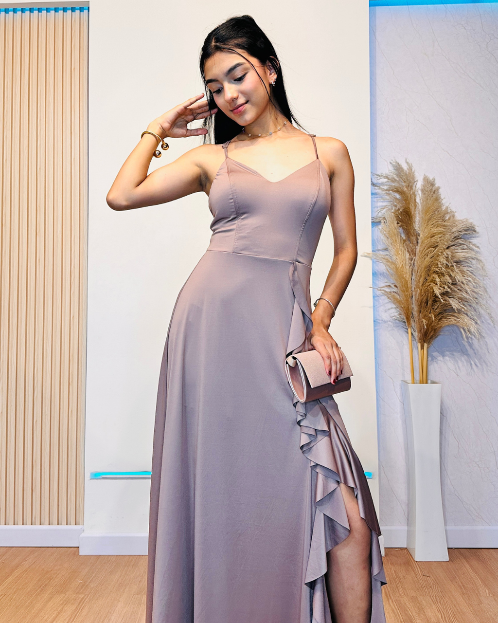 Vestido Milena Café