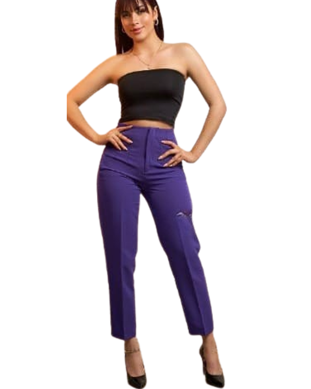 Pantalón Tania Morado