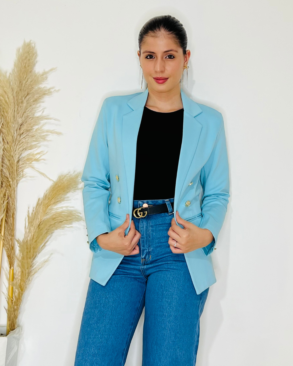 Blazer Lina Celeste