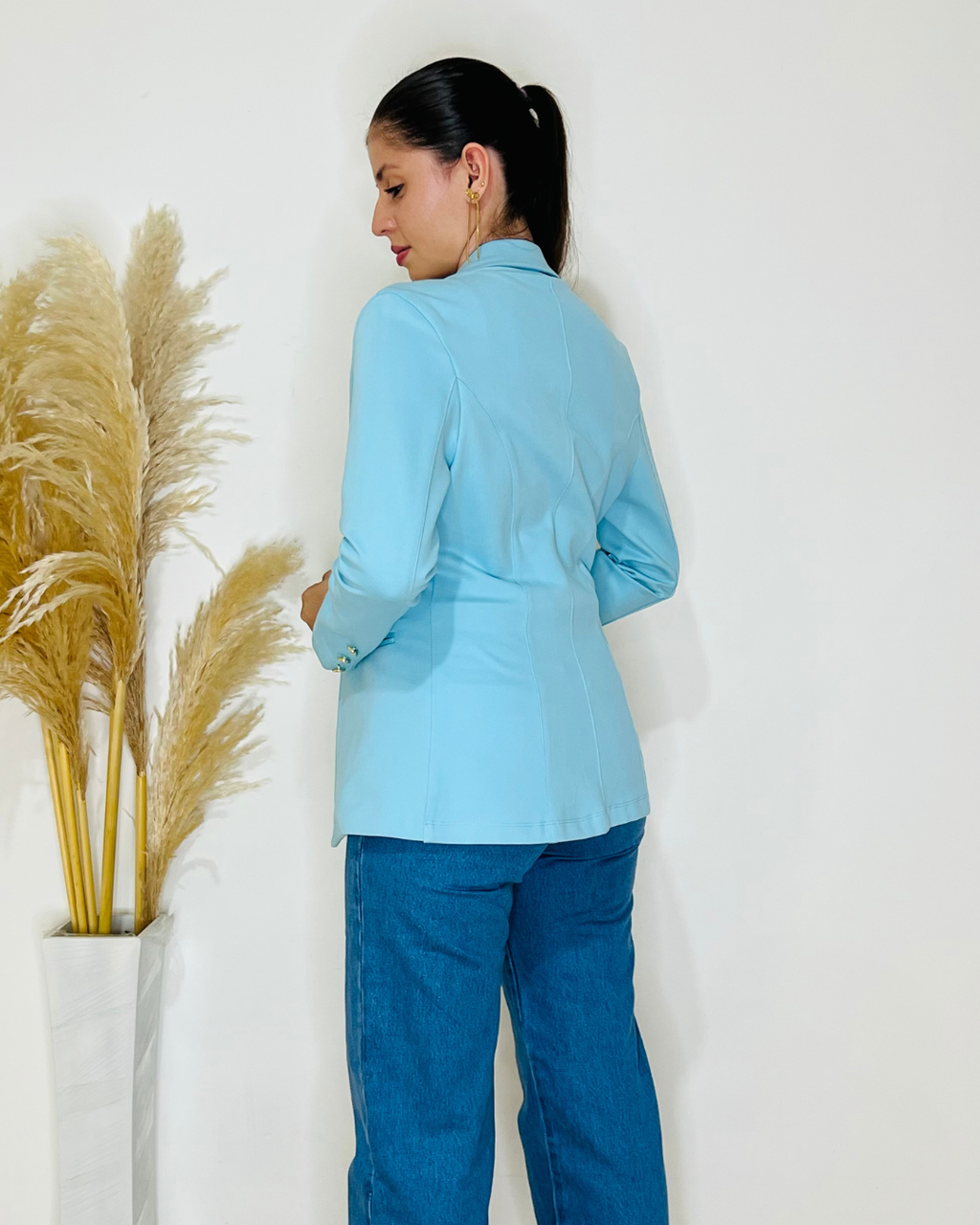Blazer Lina Celeste