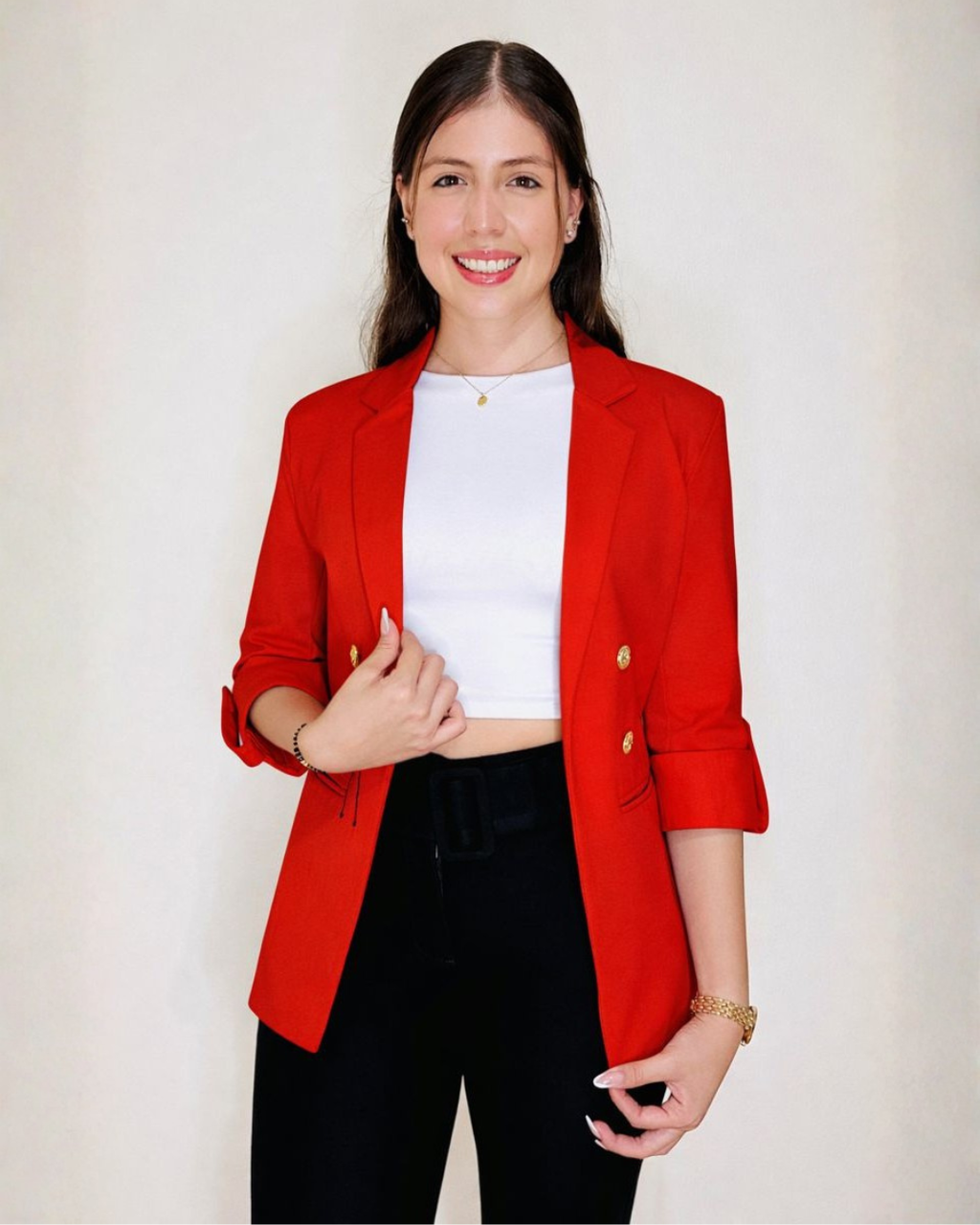 Blazer Roma Rojo