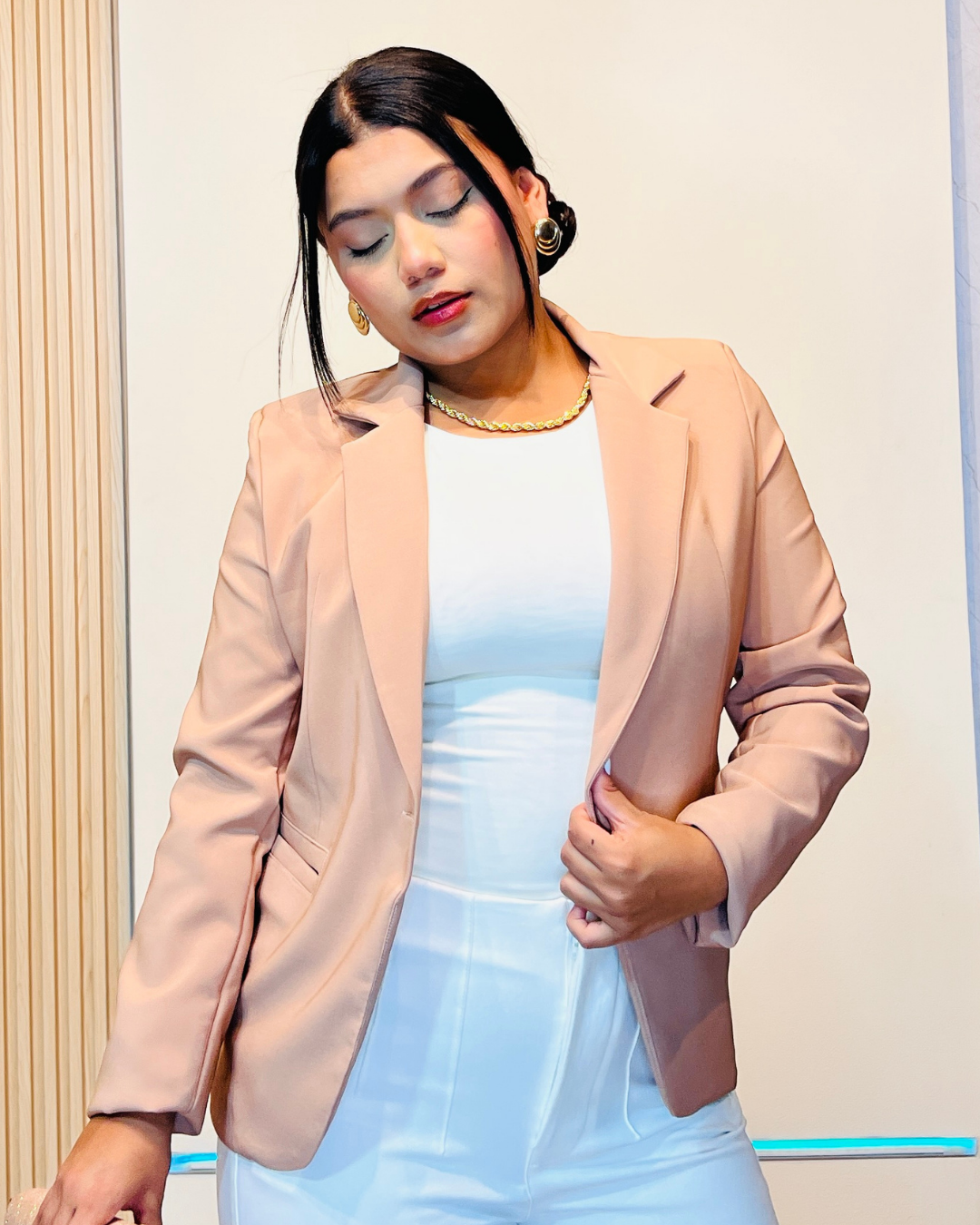 Blazer Angela Camel