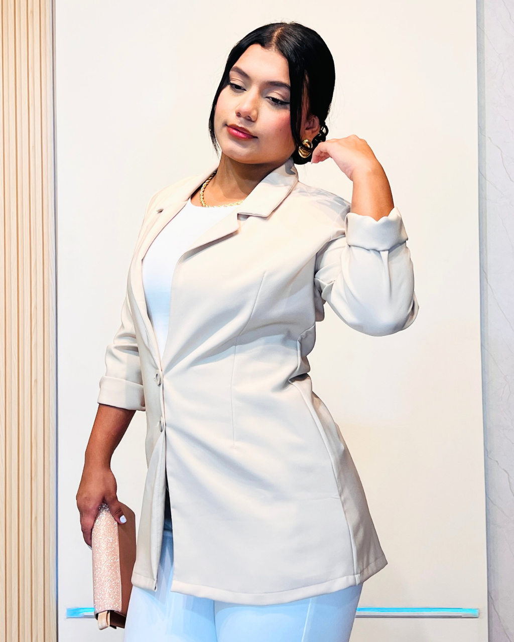 Blazer Matilda Beige