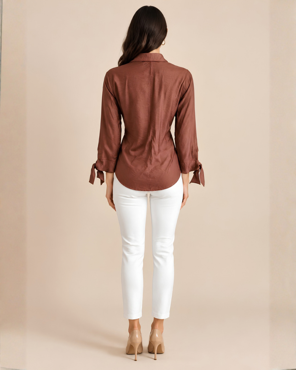 Blusa Amelia Cafe