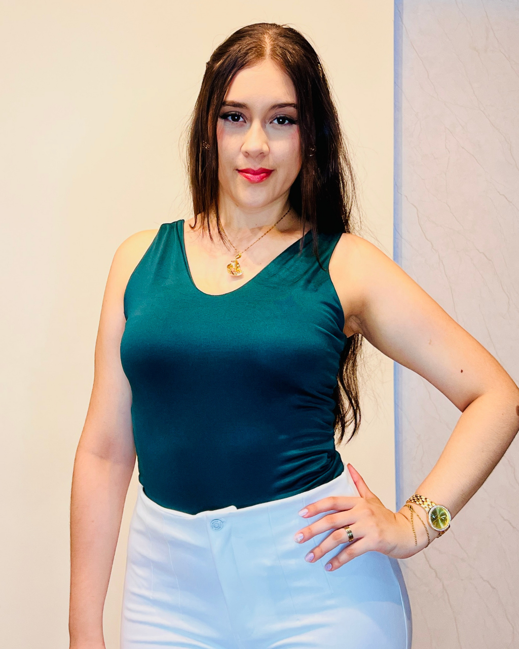 Blusa Básica Sofi verde