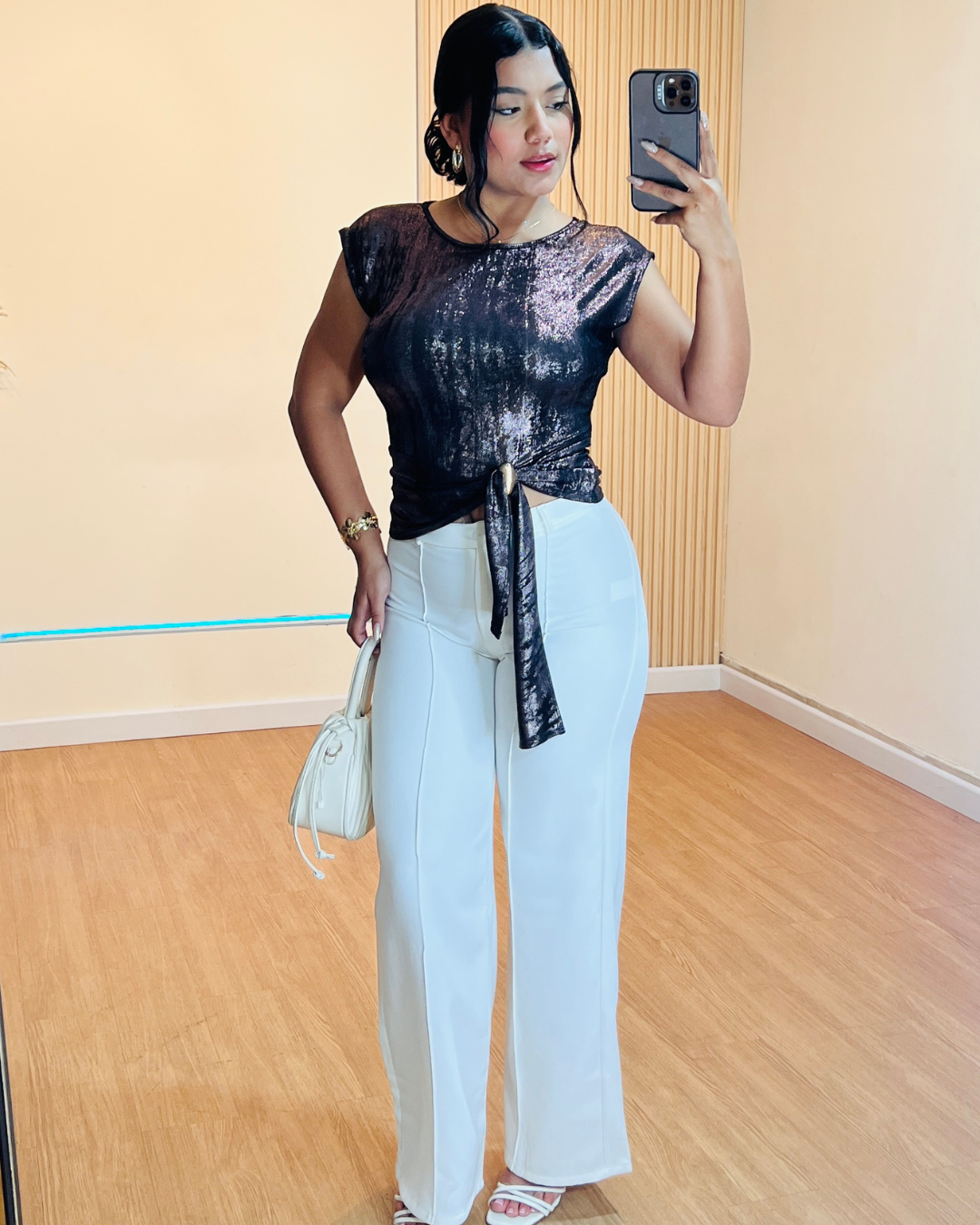 Blusa Bertha Oro Rosa