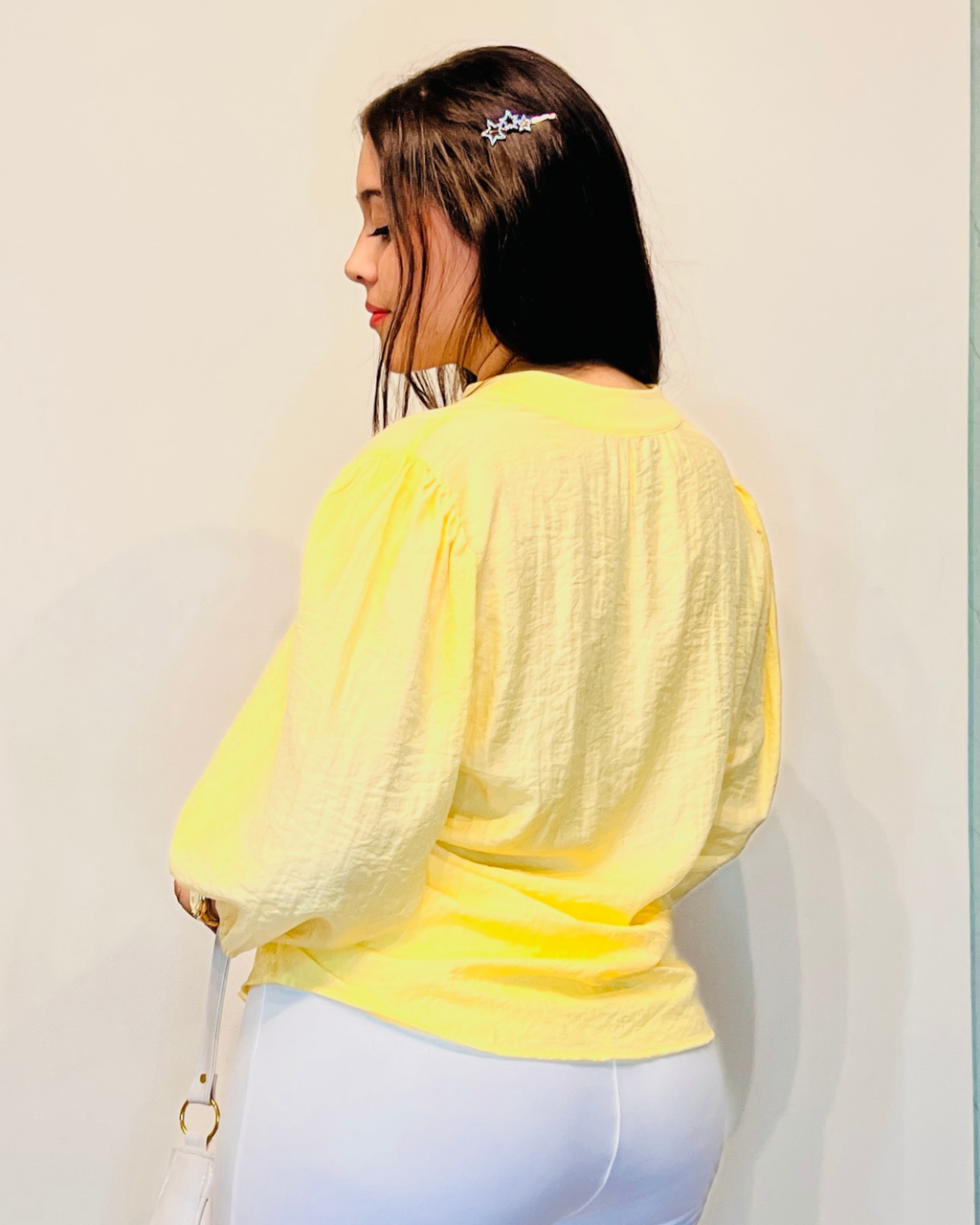 Blusa Carmen Amarillo
