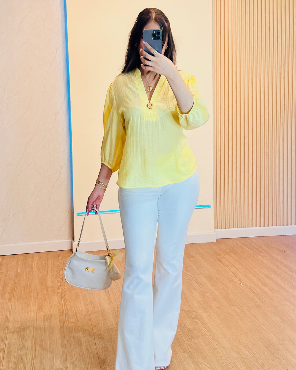 Blusa Carmen Amarillo