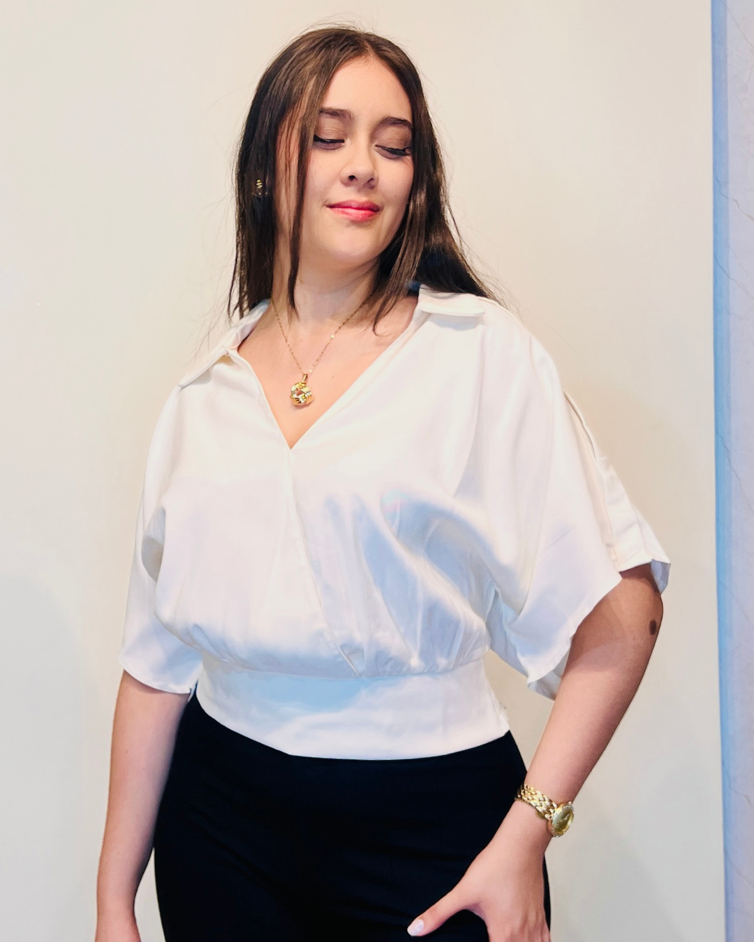 Blusa Claudia Beige