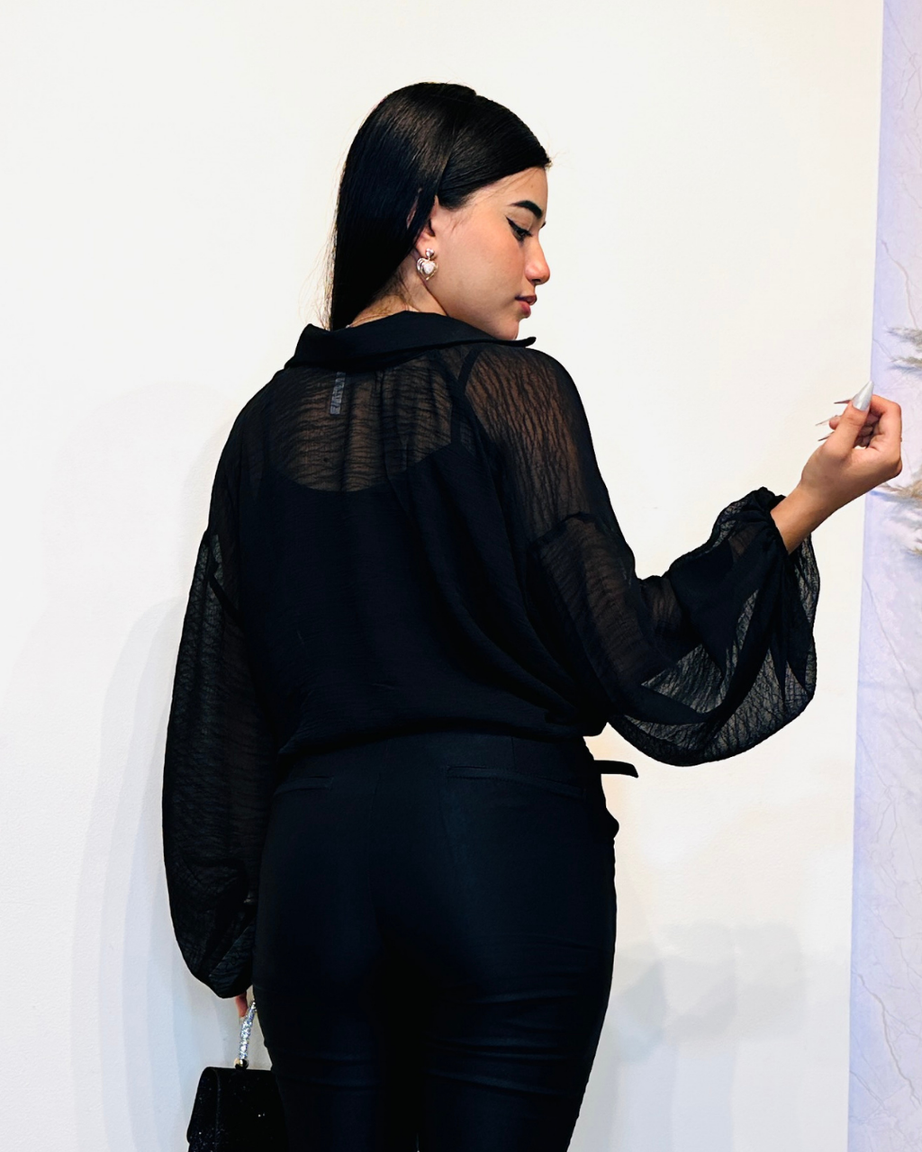 Blusa Daniela Negro