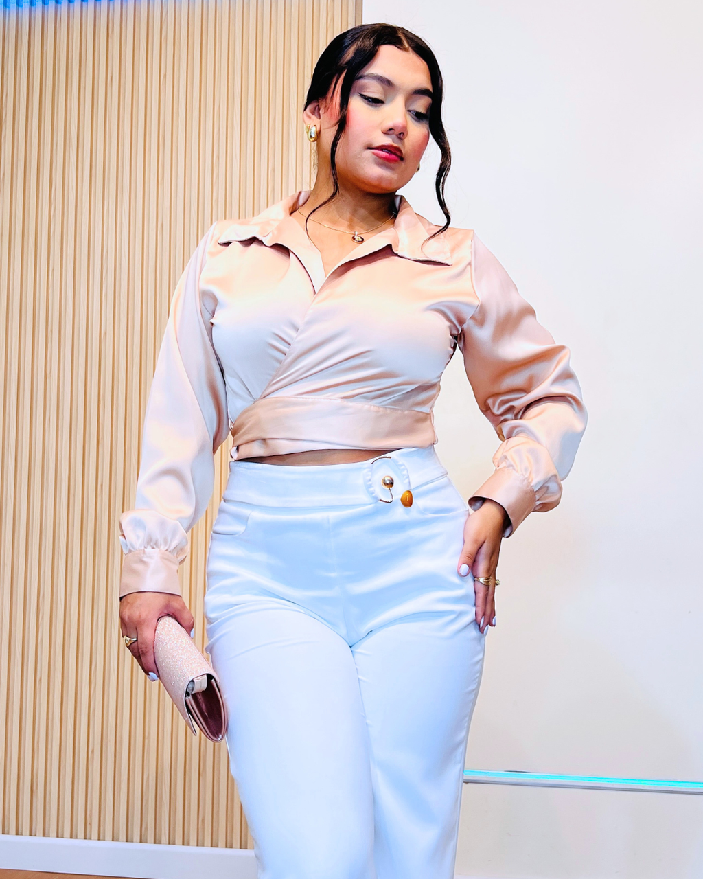 Blusa Iris Camel