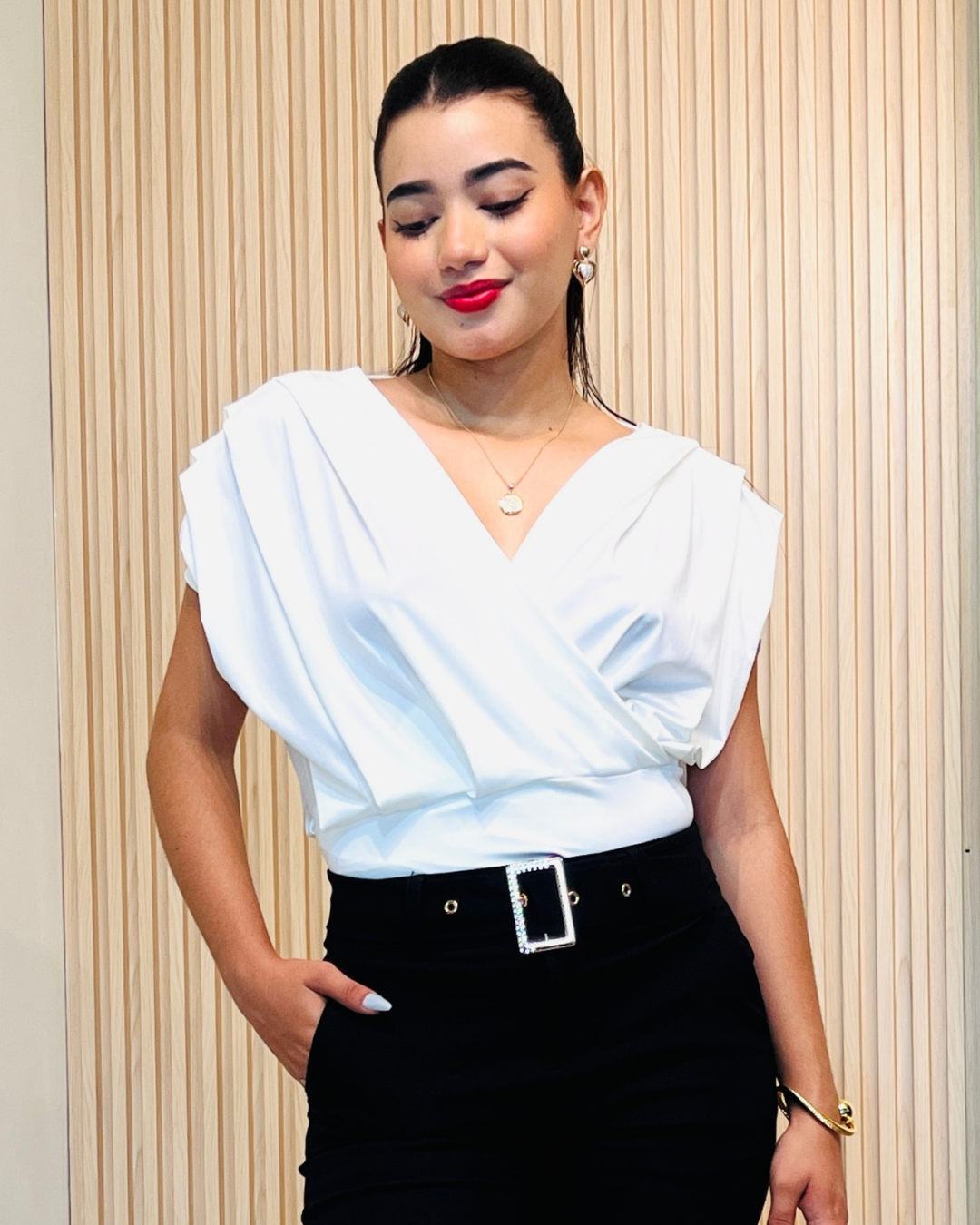 Blusa Kairos Marfil