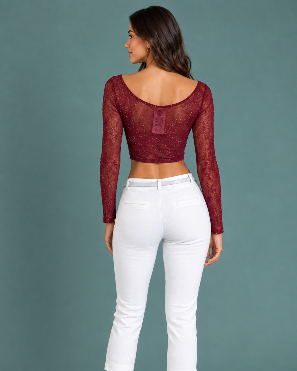 Blusa Lau Vinotinto