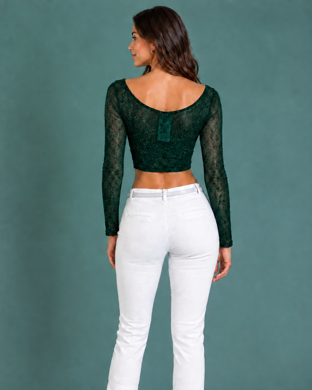 Blusa Lau Verde Botella