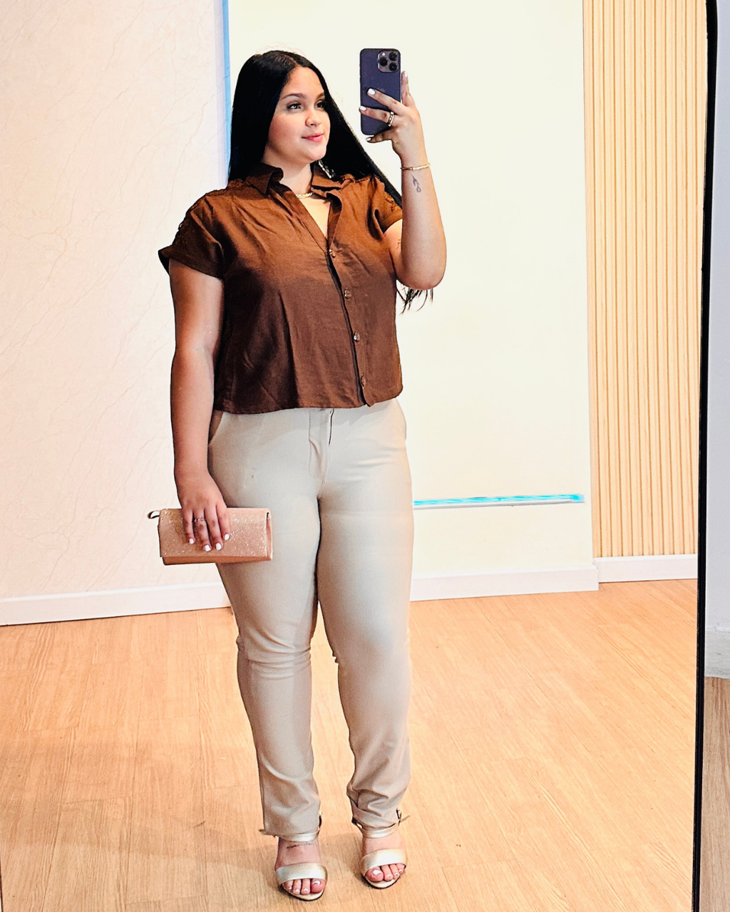 Blusa Lima Cafe