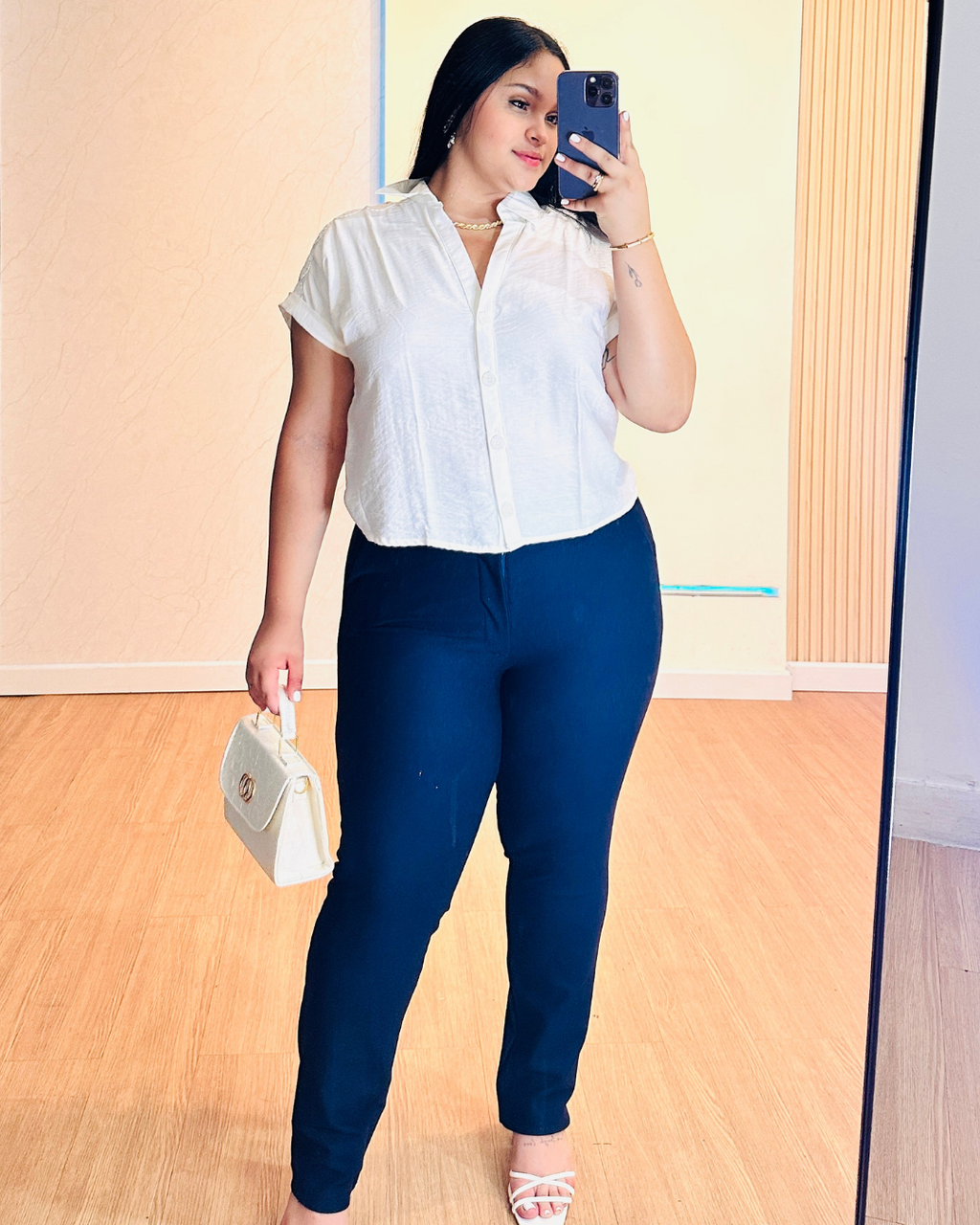 Blusa Lima Marfil