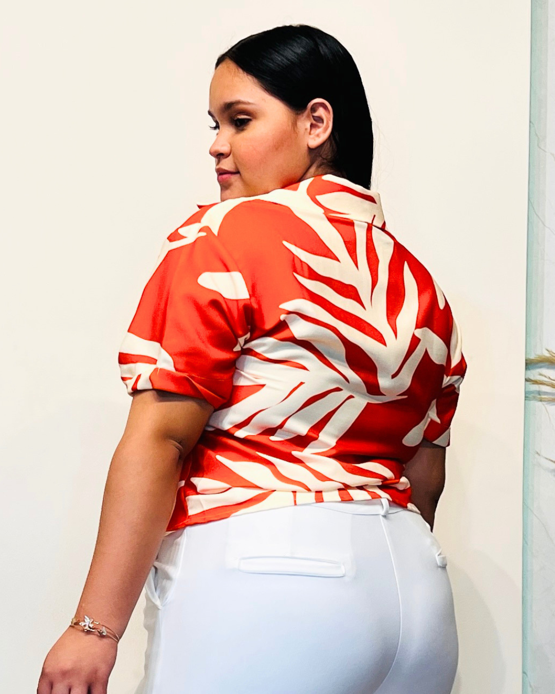 Blusa Loren Naranja