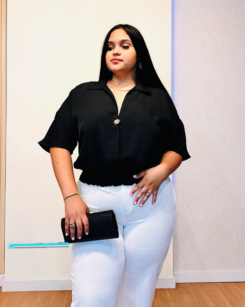 Blusa Mary Negro