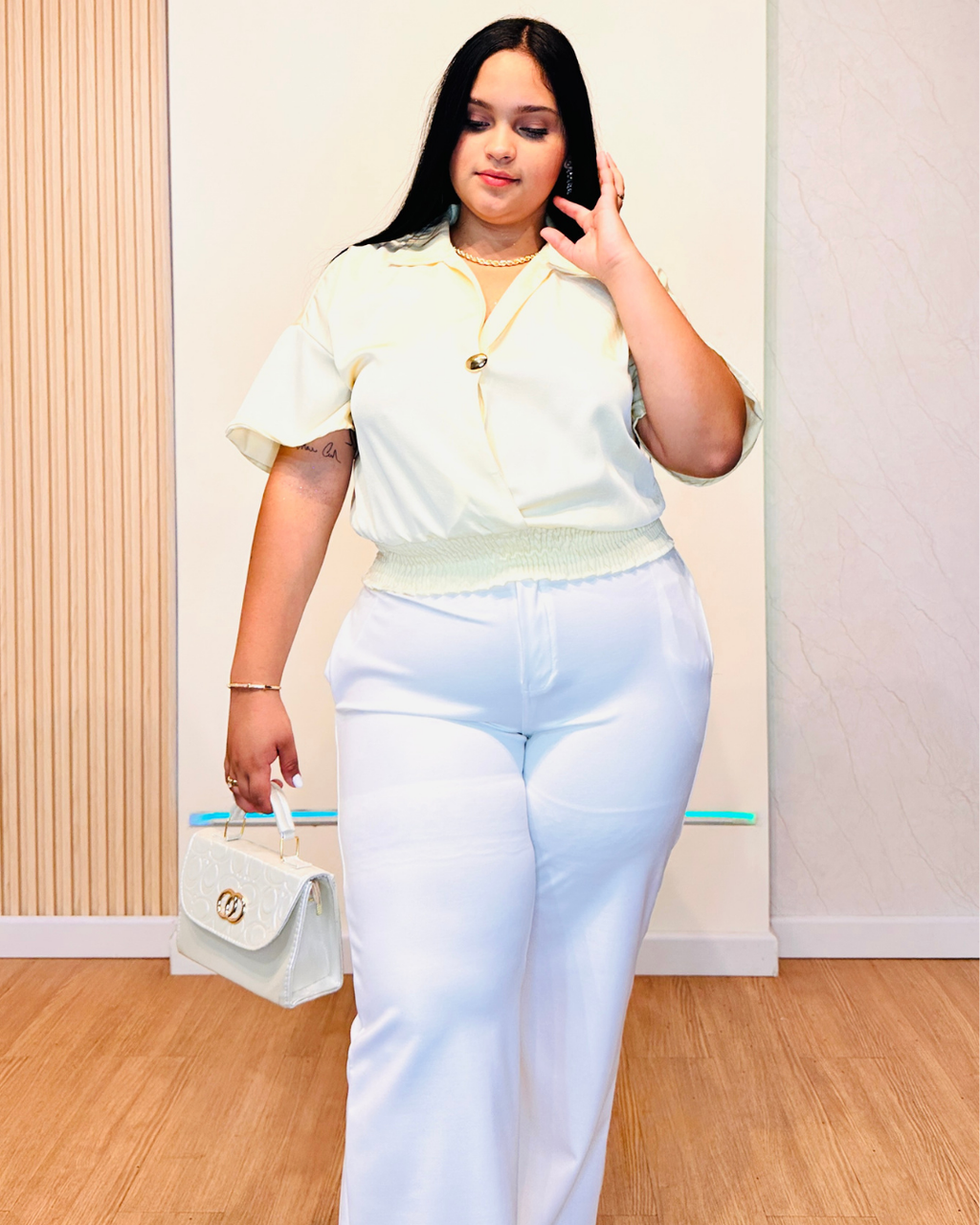 Blusa Mary Amarillo
