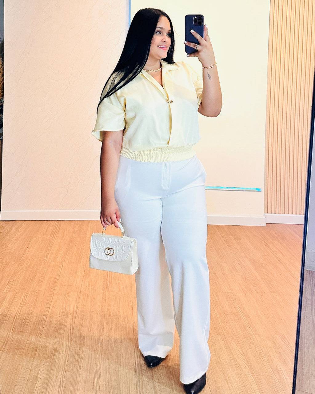 Blusa Mary Amarillo