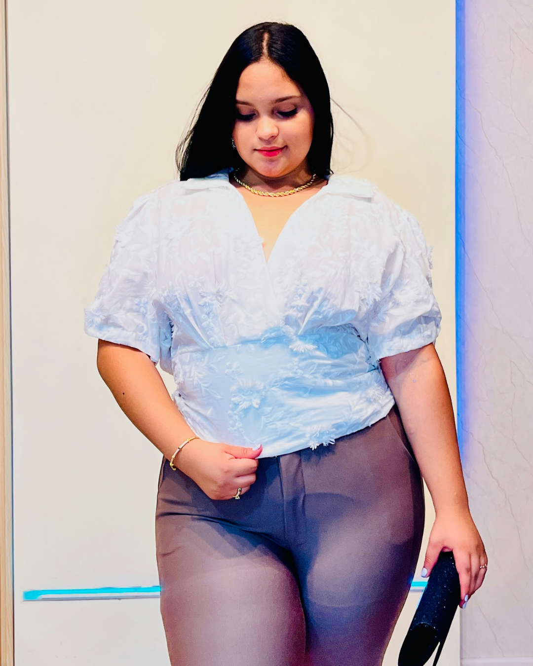 Blusa Manta Blanco