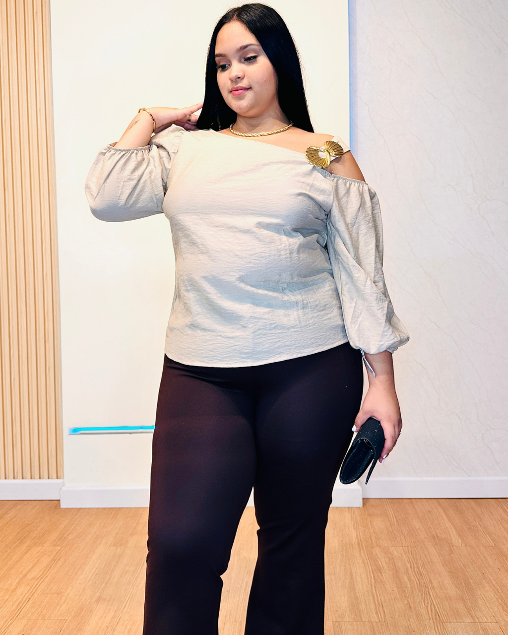 Blusa Mare Camel