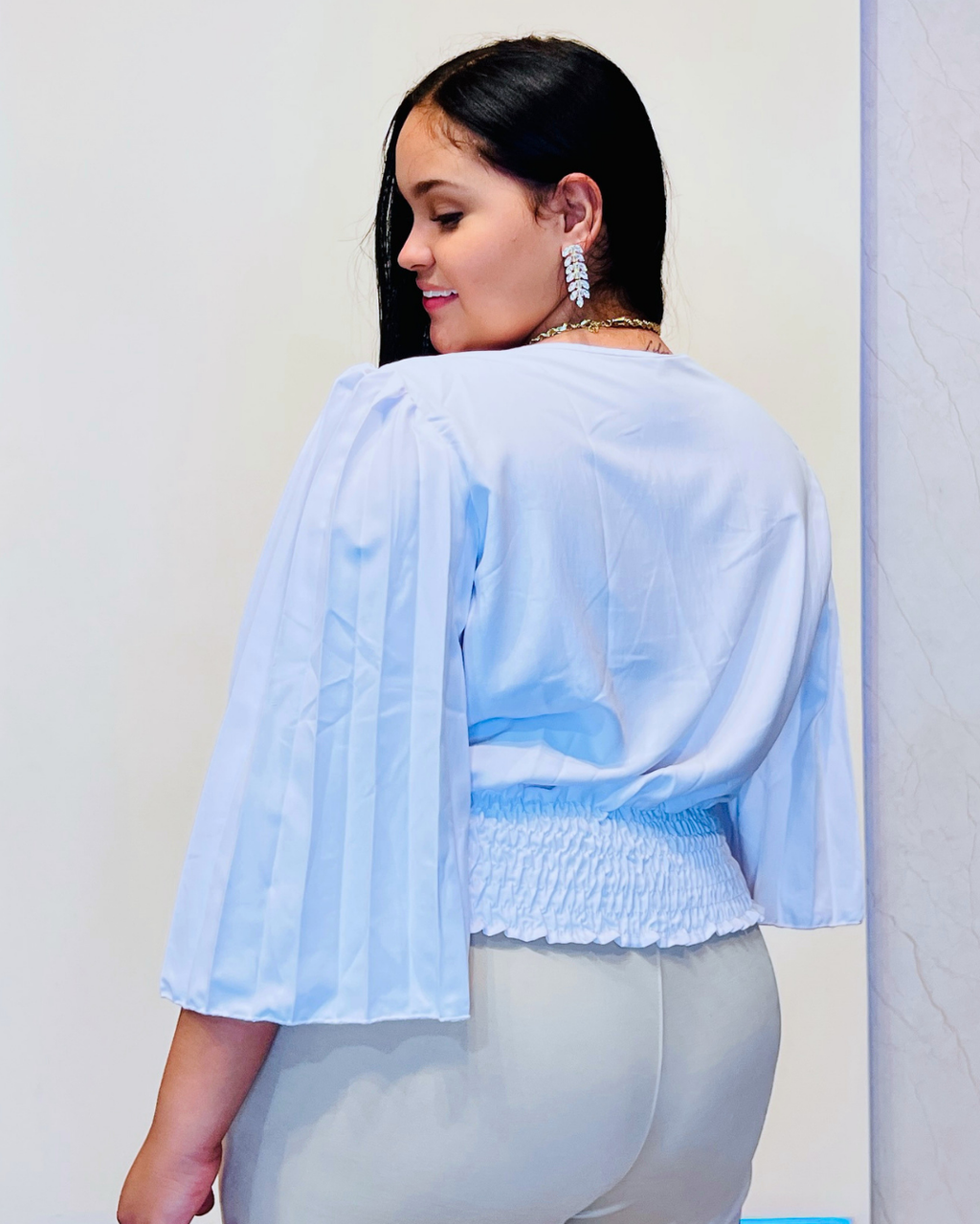 Blusa Mariela Blanco