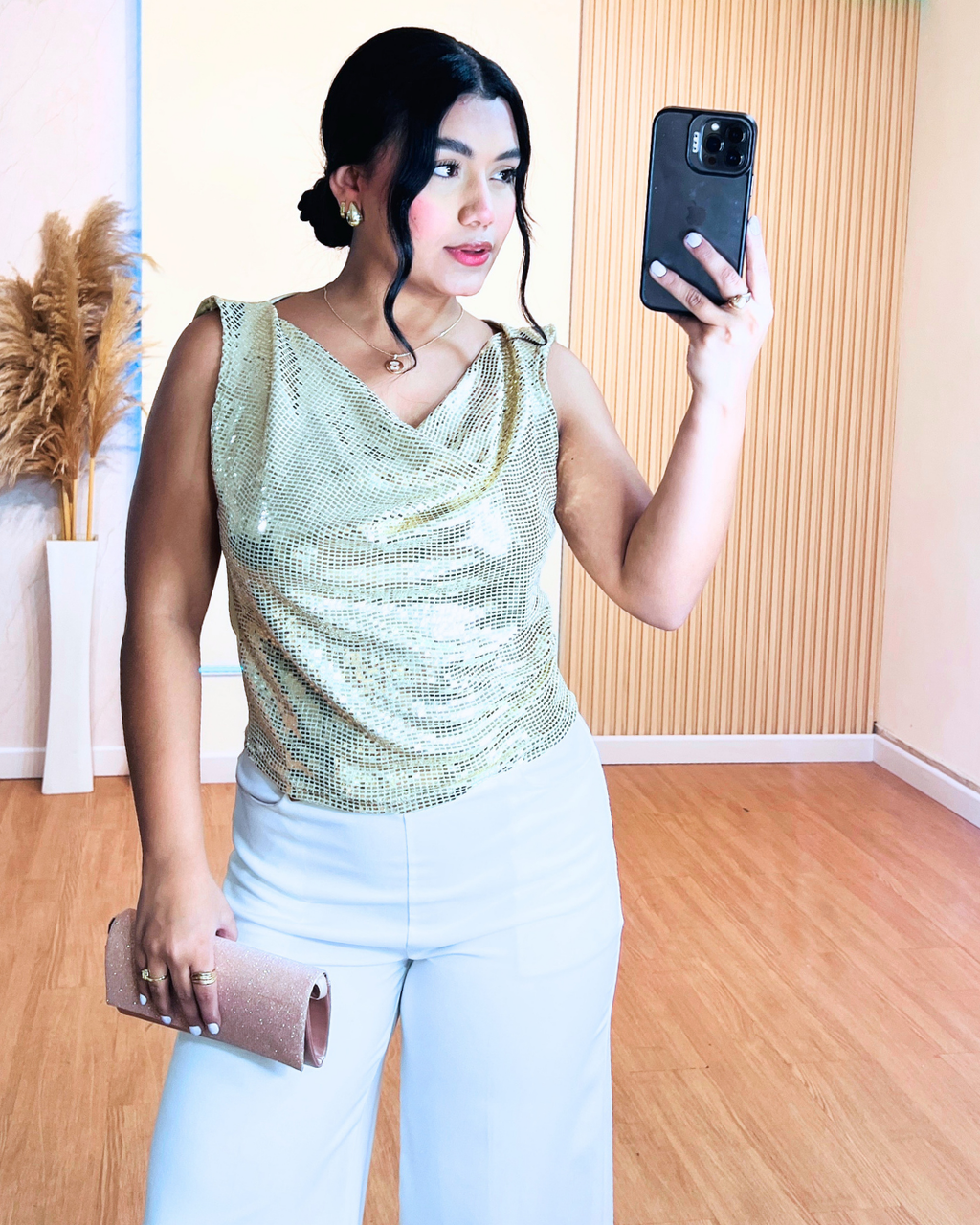 Blusa Martha Camel