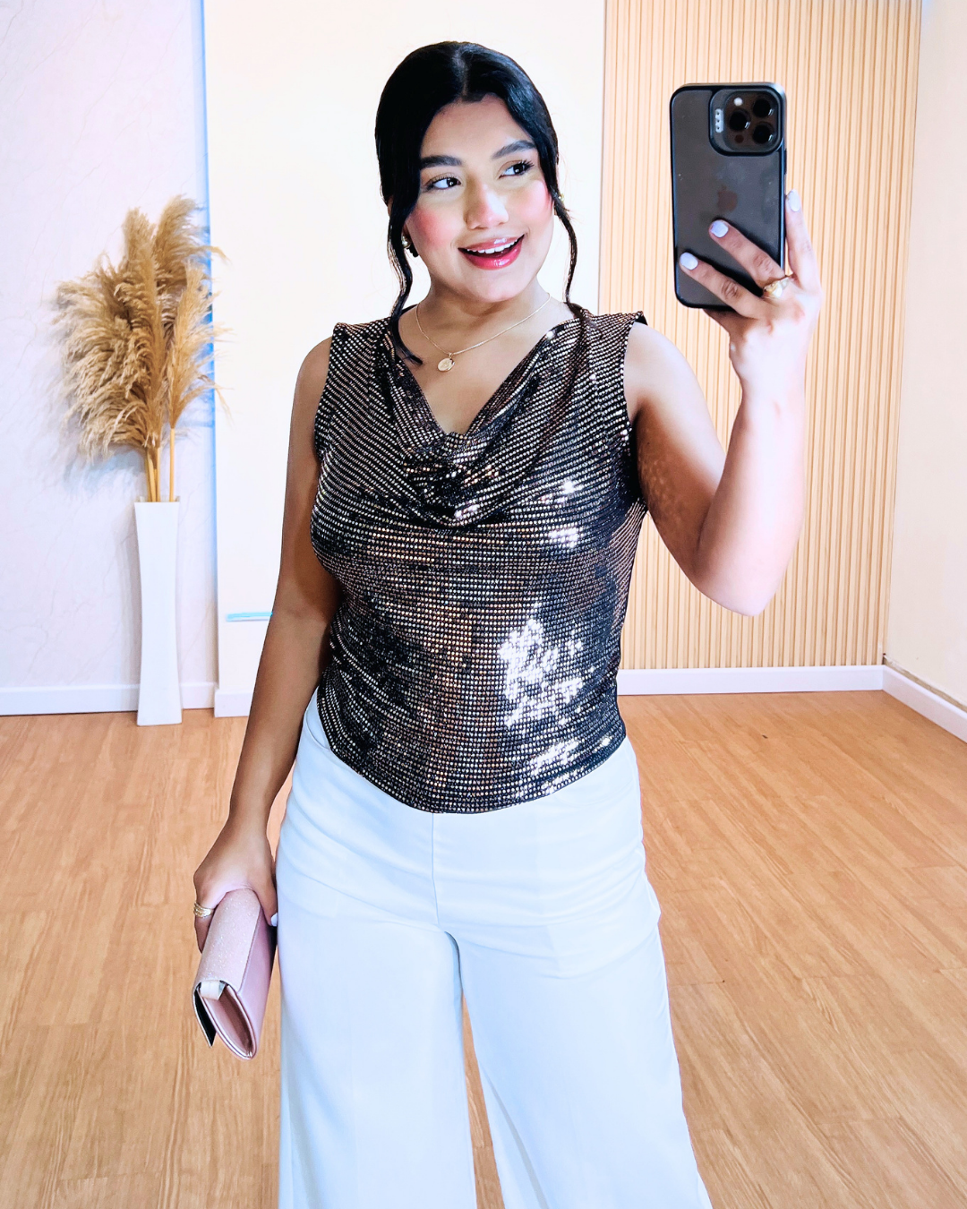 Blusa Martha Dorado