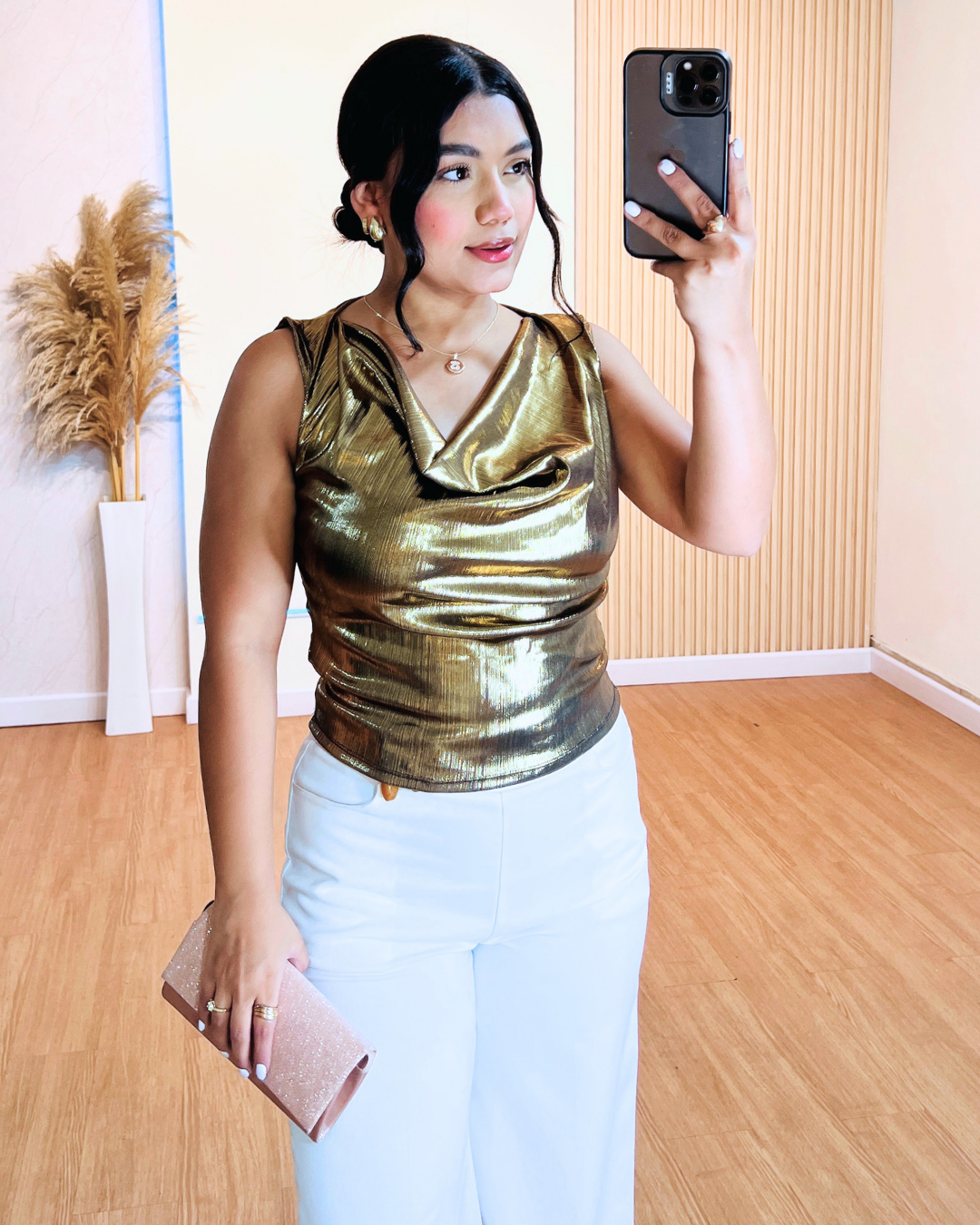 Blusa Martha Ocre