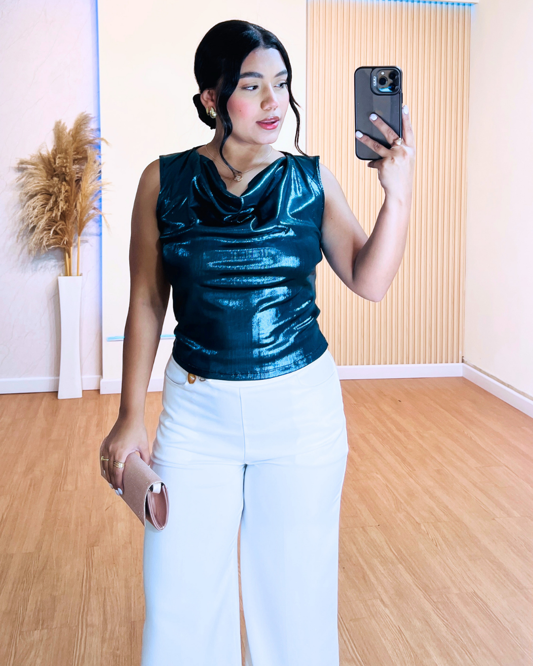 Blusa Martha Verde Botella