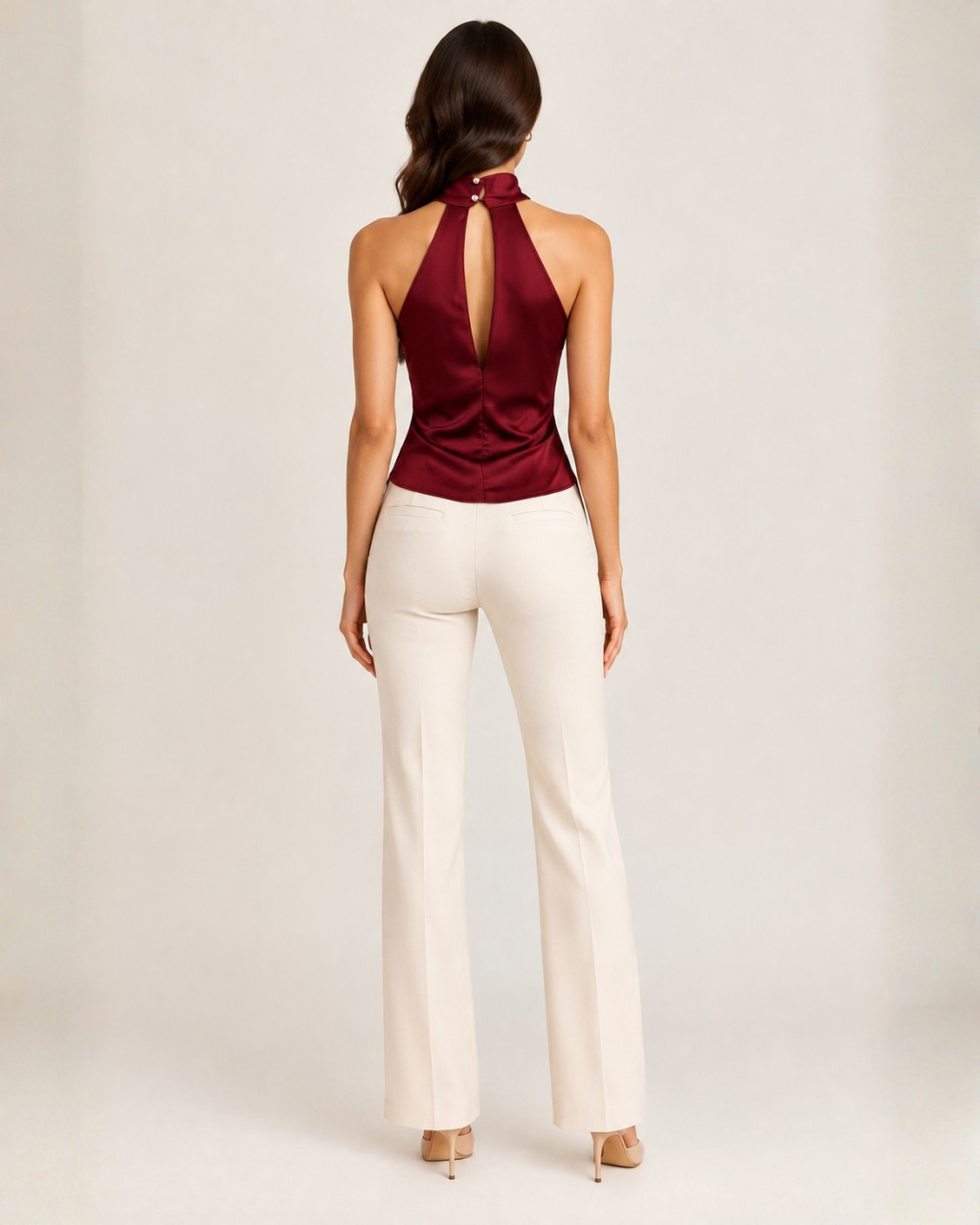 Blusa Mikaela Vinotinto