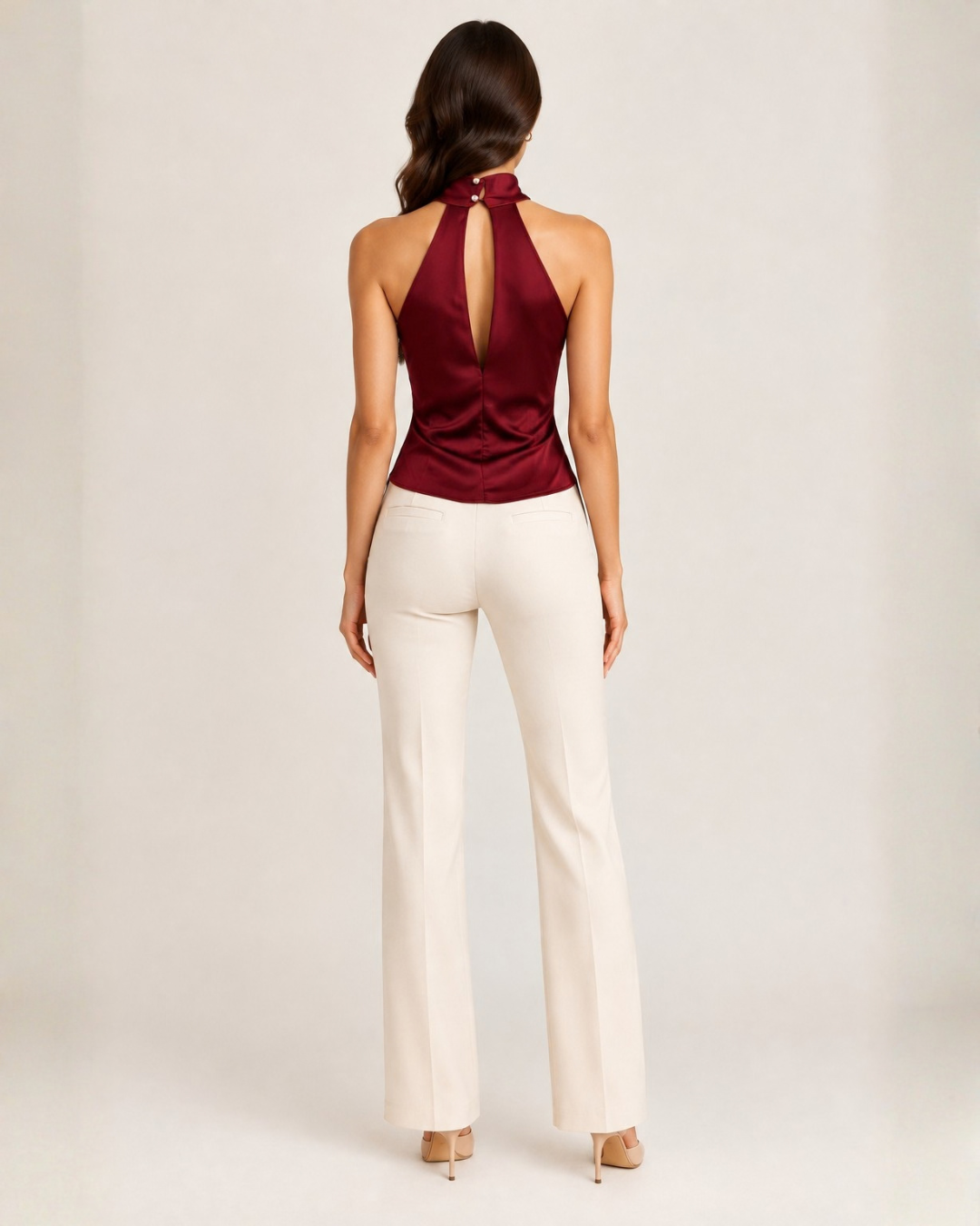 Blusa Mikaela Vinotinto