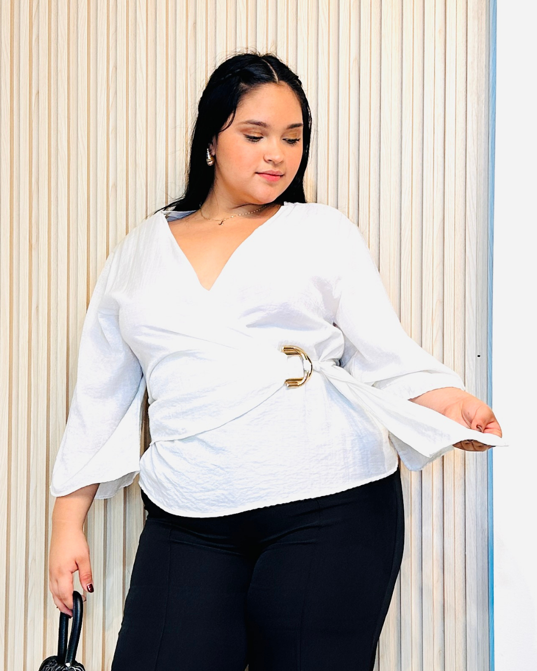 Blusa Pau Marfil