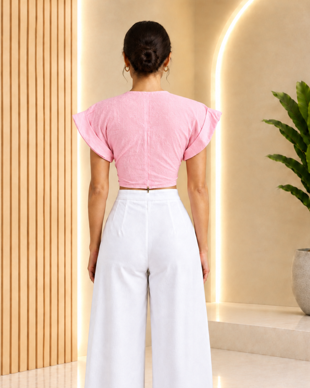 Blusa Samanta Rosada