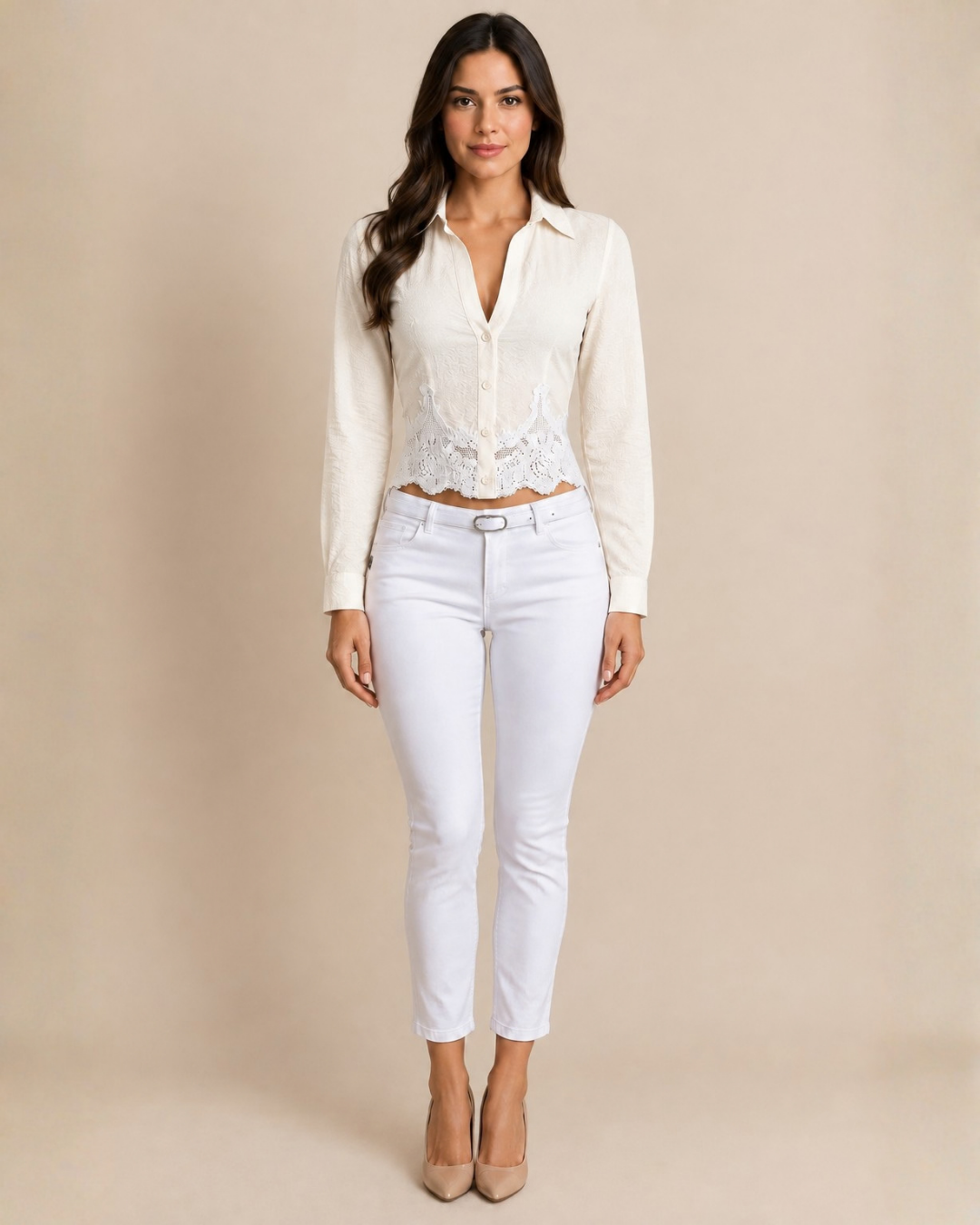 Blusa Sara Marfil