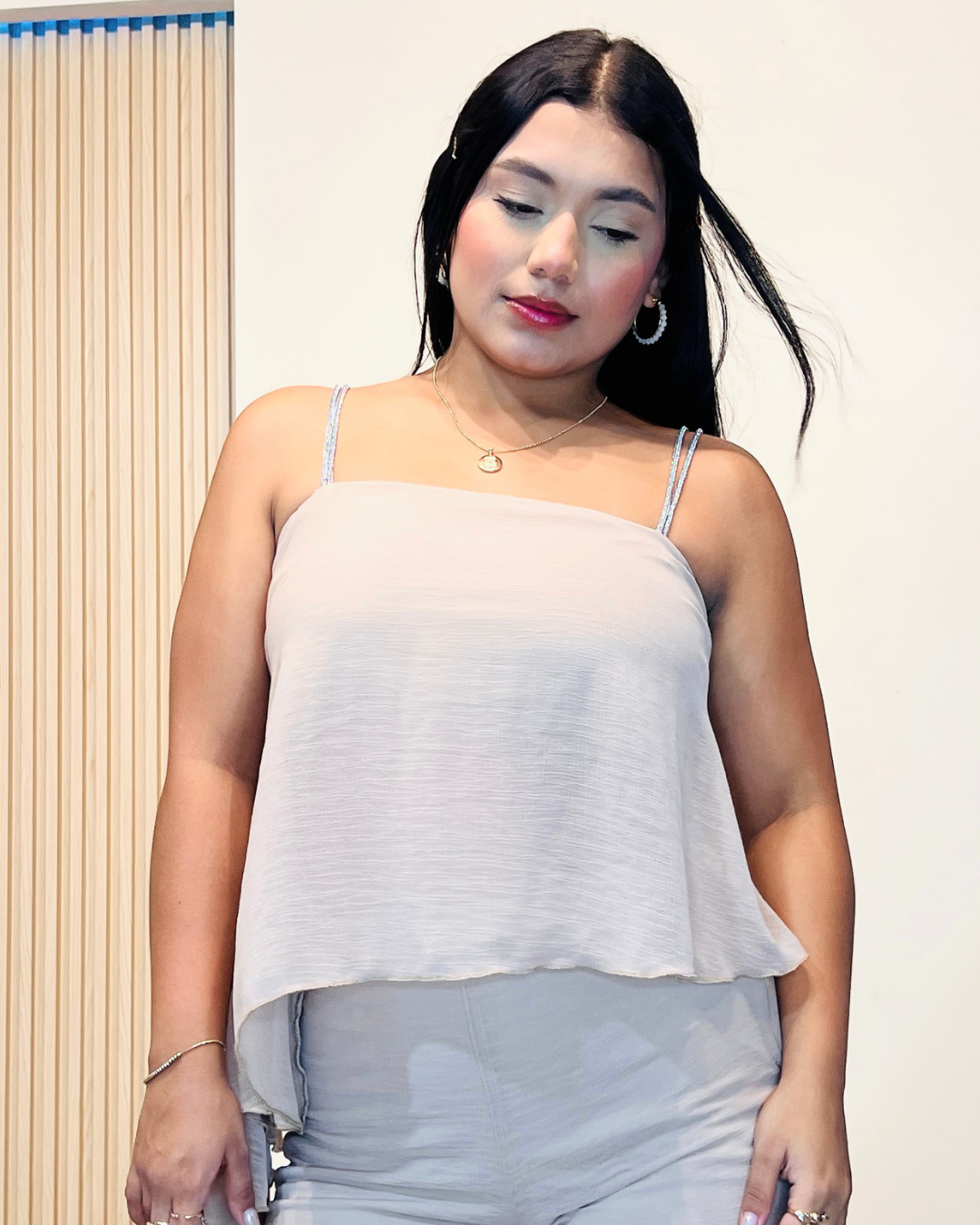 Blusa Silvia Café
