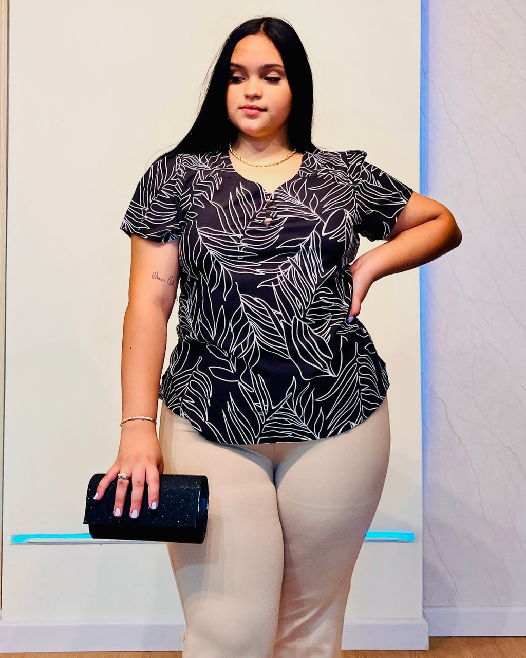 Blusa Simona Negra