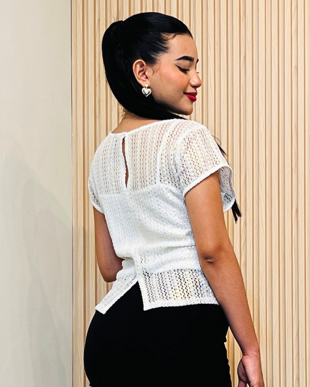 Blusa Yohana Blanca