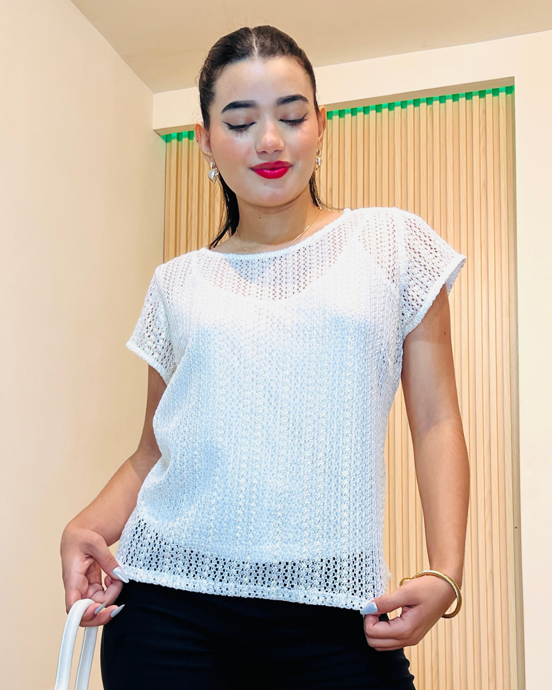 Blusa Yohana Blanca