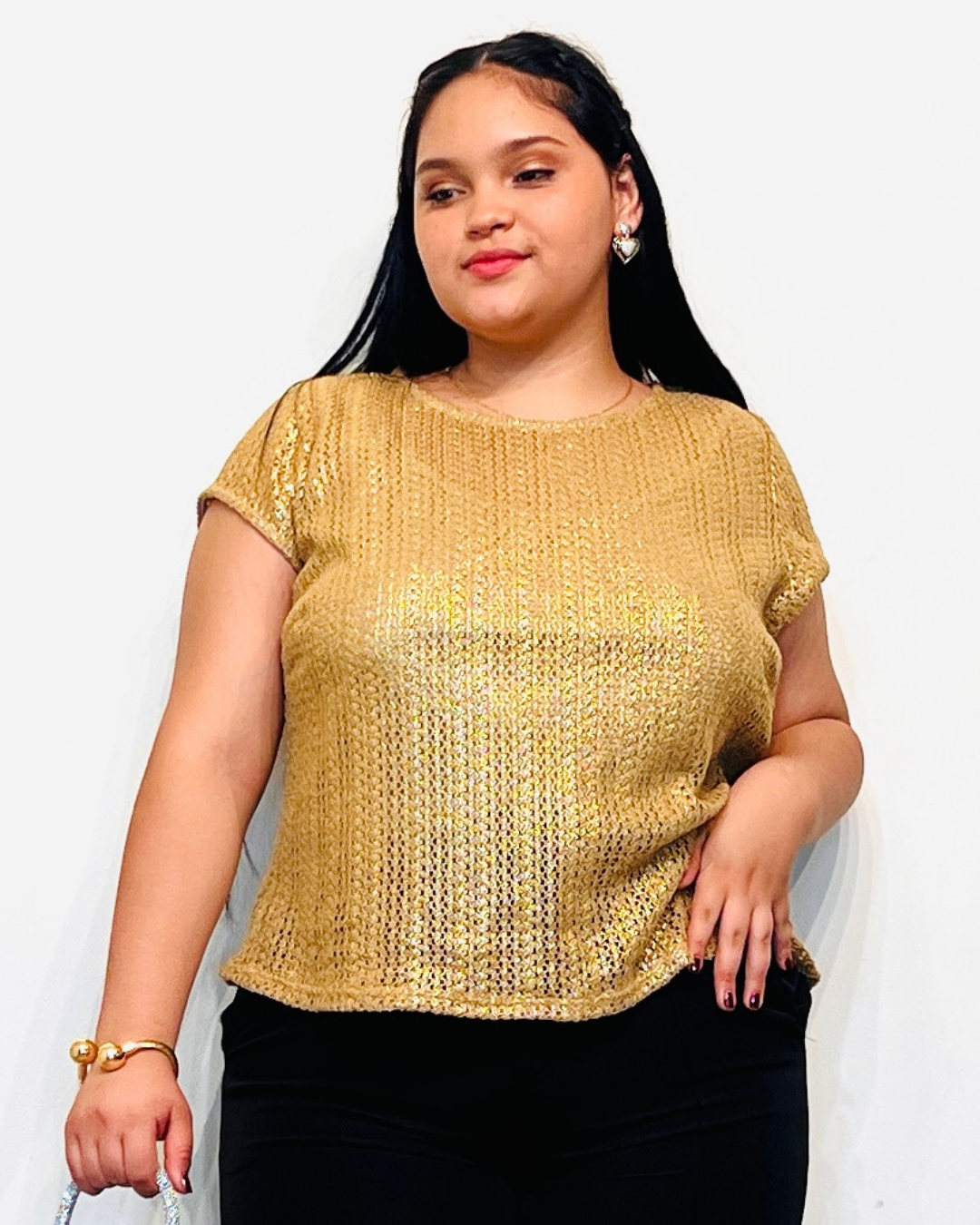 Blusa Yohana Dorado
