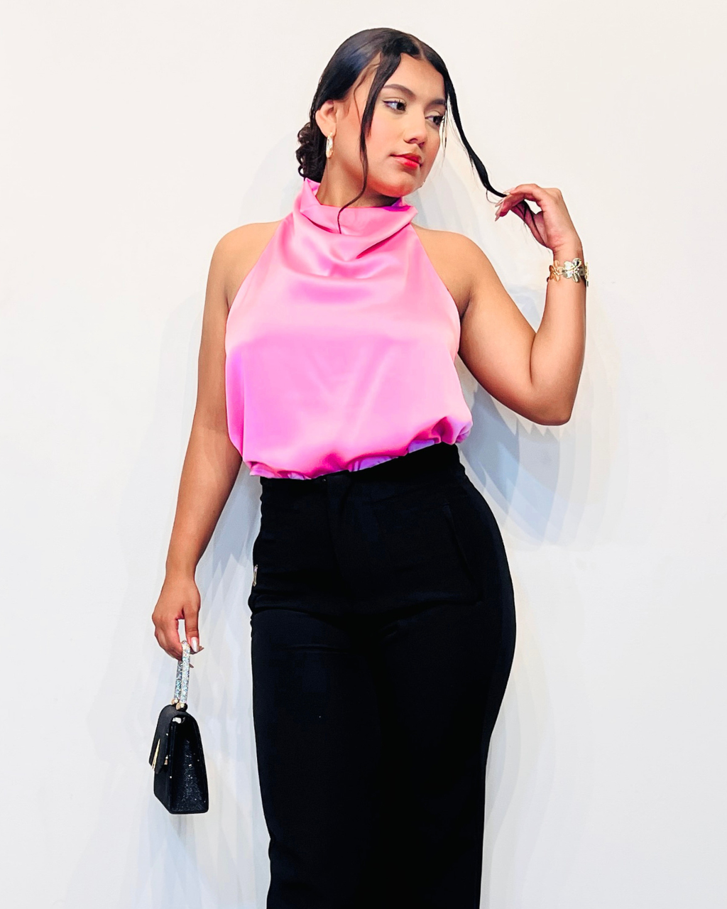 Blusa Zara Rosado