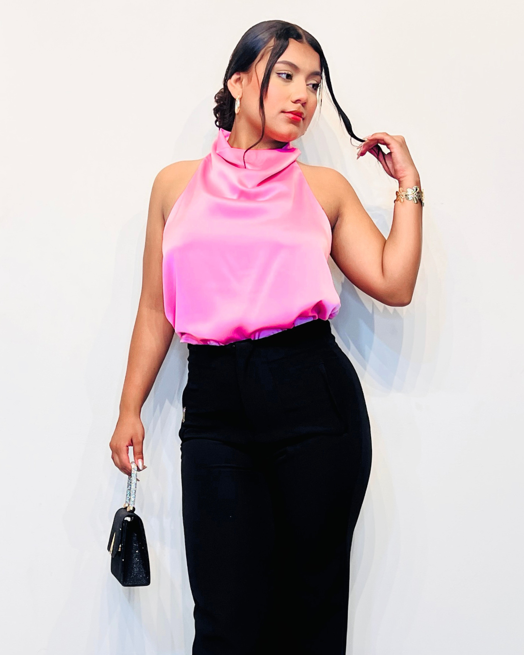 Blusa Zara Rosado