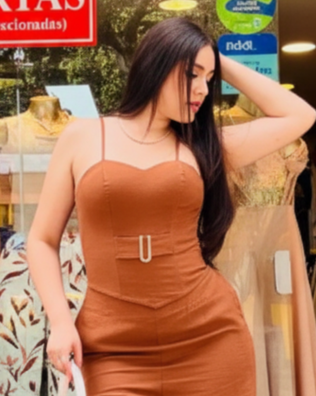 Blusa Aladina Café