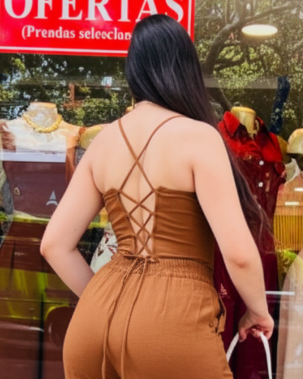 Blusa Aladina Café