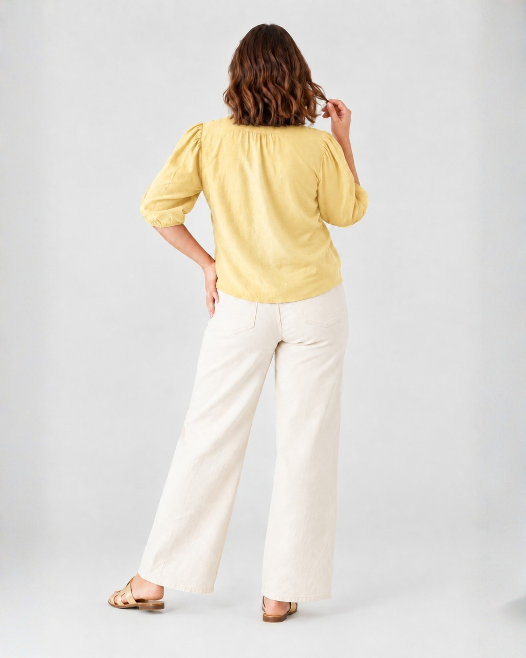 Blusa Carmen Amarillo