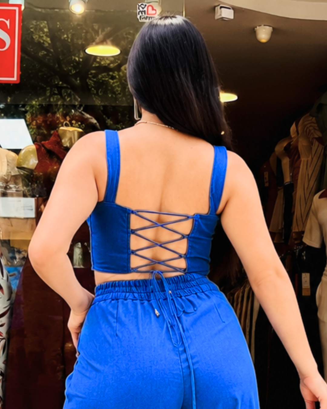 Conjunto Alina Azul