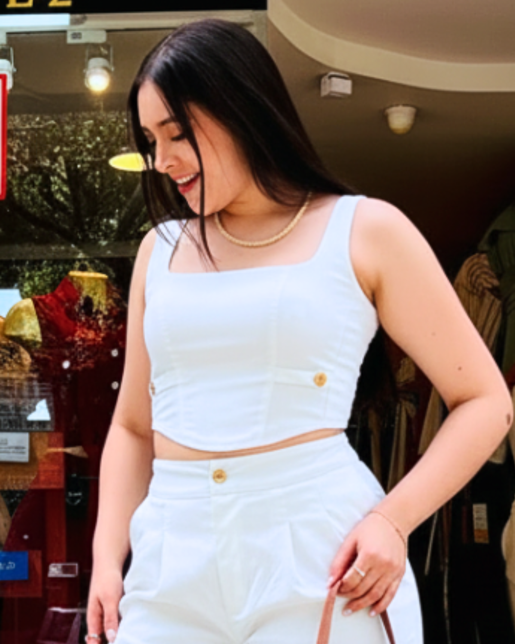 Conjunto Alina Blanco