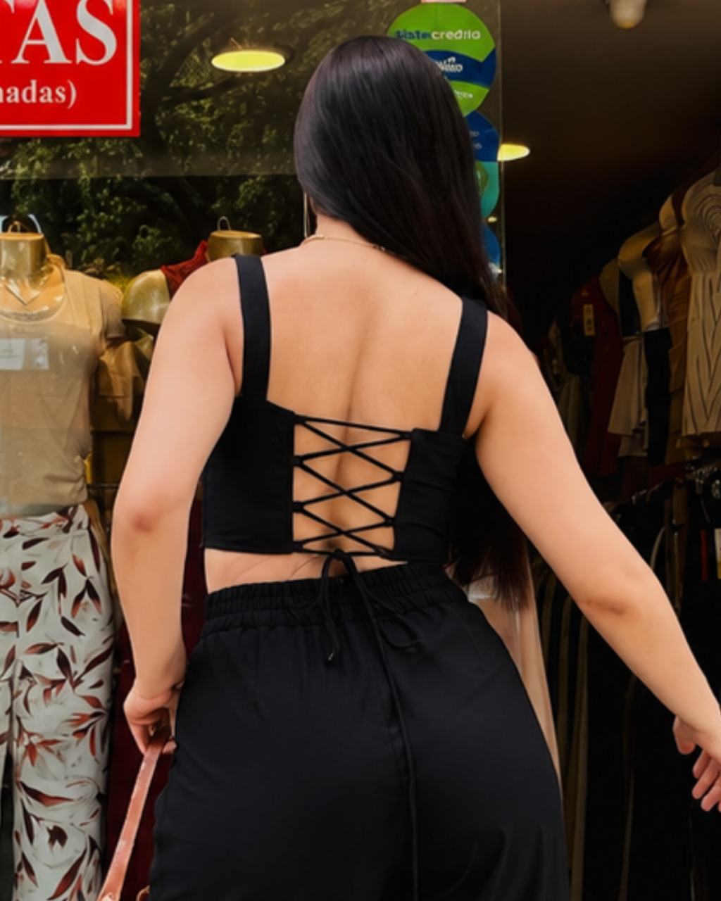 Blusa Alina Negro