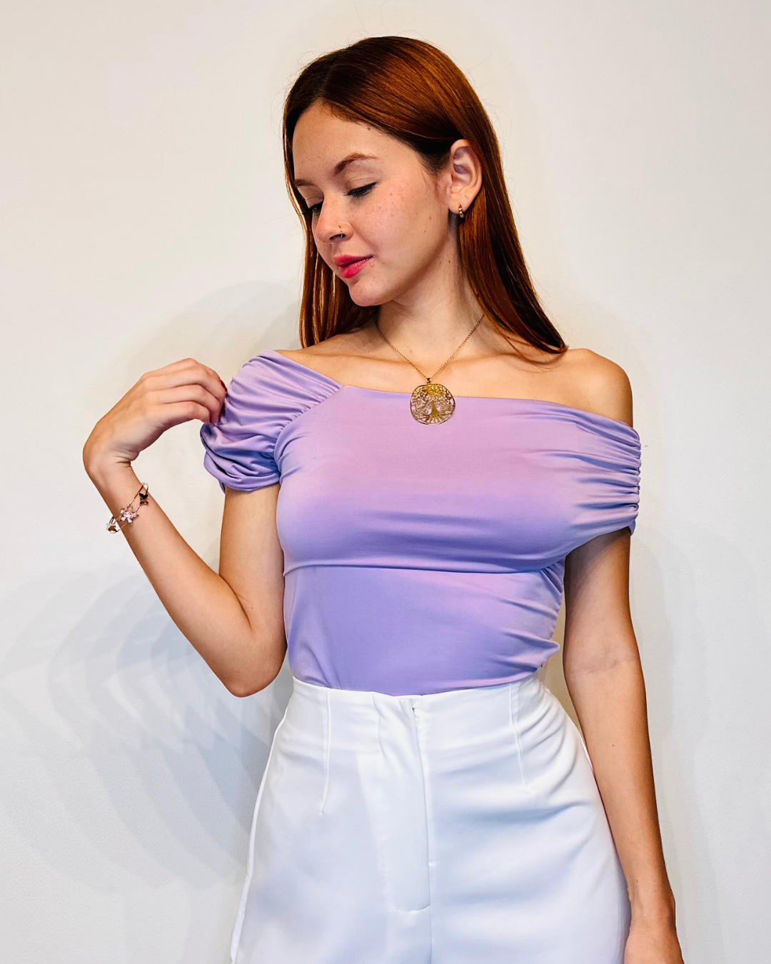 Blusa Atenea Lila